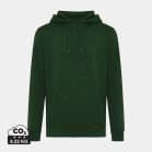 Hanorac cu gluga, Unisex, iqoniq, 2401E13750, Bumbac, Verde forest, S