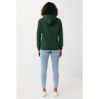 Hanorac cu gluga, Unisex, iqoniq, 2401E13750, Bumbac, Verde forest, S