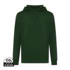 Hanorac cu gluga, Unisex, iqoniq, 2401E13750, Bumbac, Verde forest, S