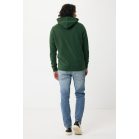 Hanorac cu gluga, Unisex, iqoniq, 2401E13750, Bumbac, Verde forest, S