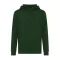 Hanorac cu gluga, Unisex, iqoniq, 2401E13752, Bumbac, Verde forest, XS