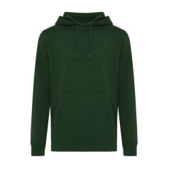   Hanorac cu gluga, Unisex, iqoniq, 2401E13753, Bumbac, Verde forest, XXL