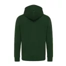 Hanorac cu gluga, casual, Unisex, iqoniq, 2410E18349, Bumbac, Verde forest, XXS