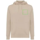 Hanorac cu gluga, casual, Unisex, iqoniq, 2410E18343, Bumbac, Crem dessert, S