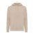 Hanorac cu gluga, casual, Unisex, iqoniq, 2410E18348, Bumbac, Crem dessert, XXS