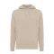Hanorac cu gluga, casual, Unisex, iqoniq, 2410E18348, Bumbac, Crem dessert, XXS