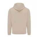 Hanorac cu gluga, casual, Unisex, iqoniq, 2410E18348, Bumbac, Crem dessert, XXS