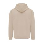 Hanorac cu gluga, casual, Unisex, iqoniq, 2410E18347, Bumbac, Crem dessert, 3XL