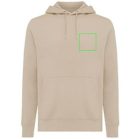 Hanorac cu gluga, casual, Unisex, iqoniq, 2410E18347, Bumbac, Crem dessert, 3XL
