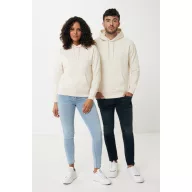   Hanorac cu gluga, Unisex, iqoniq, 2401E13759, Bumbac, Crem naturraw, S