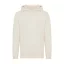 Hanorac cu gluga, casual, Unisex, iqoniq, 2410E18383, Bumbac, Crem natur, XXS