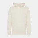 Hanorac cu gluga, casual, Unisex, iqoniq, 2410E18383, Bumbac, Crem natur, XXS