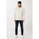 Hanorac cu gluga, casual, Unisex, iqoniq, 2410E18383, Bumbac, Crem natur, XXS