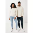 Hanorac cu gluga, casual, Unisex, iqoniq, 2410E18383, Bumbac, Crem natur, XXS
