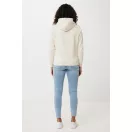 Hanorac cu gluga, casual, Unisex, iqoniq, 2410E18383, Bumbac, Crem natur, XXS