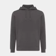   Hanorac cu gluga, casual, Unisex, iqoniq, 2410E18308, Bumbac, Gri anthracite, L