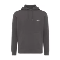   Hanorac cu gluga, casual, Unisex, iqoniq, 2410E18311, Bumbac, Gri anthracite, XL