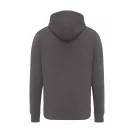Hanorac cu gluga, casual, Unisex, iqoniq, 2410E18315, Bumbac, Gri anthracite, XXS