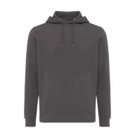   Hanorac cu gluga, casual, Unisex, iqoniq, 2410E18314, Bumbac, Gri anthracite, 3XL