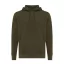 Hanorac cu gluga, casual, Unisex, iqoniq, 2410E18370, Bumbac, Kaki, XS