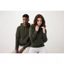 Hanorac cu gluga, casual, Unisex, iqoniq, 2410E18373, Bumbac, Kaki, XXS