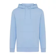   Hanorac cu gluga, Unisex, iqoniq, 2401E13765, Bumbac, Albastru sky, M