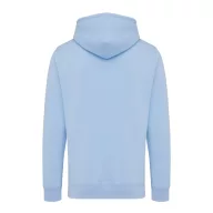   Hanorac cu gluga, Unisex, iqoniq, 2401E13765, Bumbac, Albastru sky, M
