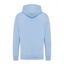 Hanorac cu gluga, Unisex, iqoniq, 2401E13767, Bumbac, Albastru sky, XL