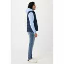 Hanorac cu gluga, Unisex, iqoniq, 2401E13768, Bumbac, Albastru sky, XS