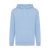 Hanorac cu gluga, casual, Unisex, iqoniq, 2410E18393, Bumbac, Portocaliu sky, XXS