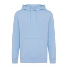 Hanorac cu gluga, Unisex, iqoniq, 2401E13770, Bumbac, Albastru sky, 3XL