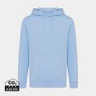 Hanorac cu gluga, Unisex, iqoniq, 2401E13770, Bumbac, Albastru sky, 3XL