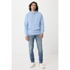 Hanorac cu gluga, Unisex, iqoniq, 2401E13770, Bumbac, Albastru sky, 3XL