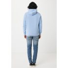 Hanorac cu gluga, Unisex, iqoniq, 2401E13770, Bumbac, Albastru sky, 3XL