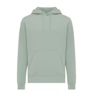   Hanorac cu gluga, casual, Unisex, iqoniq, 2410E18350, Bumbac, Verde ice, L