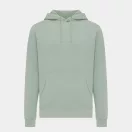Hanorac cu gluga, casual, Unisex, iqoniq, 2410E18350, Bumbac, Verde ice, L