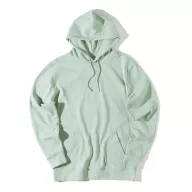   Hanorac cu gluga, casual, Unisex, iqoniq, 2410E18350, Bumbac, Verde ice, L