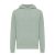 Hanorac cu gluga, casual, Unisex, iqoniq, 2410E18354, Bumbac, Verde ice, XS