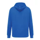 Hanorac cu gluga, Unisex, 2502E10123, iqoniq, Bumbac, Albastru royal, M