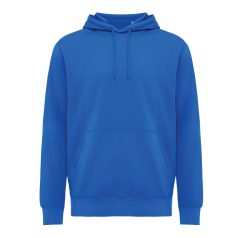   Hanorac cu gluga, Unisex, 2502E10125, iqoniq, Bumbac, Albastru royal, XL