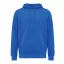 Hanorac cu gluga, Unisex, 2502E10127, iqoniq, Bumbac, Albastru royal, XXL