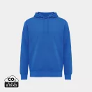 Hanorac cu gluga, Unisex, 2502E10128, iqoniq, Bumbac, Albastru royal, XXS