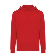   Hanorac cu gluga, casual, Unisex, iqoniq, 2410E18386, Bumbac, Rosu, M