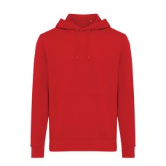   Hanorac cu gluga, casual, Unisex, iqoniq, 2410E18388, Bumbac, Rosu, XL