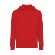   Hanorac cu gluga, casual, Unisex, iqoniq, 2410E18388, Bumbac, Rosu, XL