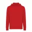 Hanorac cu gluga, casual, Unisex, iqoniq, 2410E18392, Bumbac, Rosu, XXS