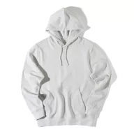   Hanorac cu gluga, Unisex, iqoniq, 2401E13771, Bumbac, Gri light, 4XL