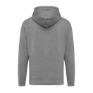Hanorac cu gluga, casual, Unisex, iqoniq, 2410E18374, Bumbac, Gri light anthracite, L