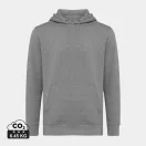 Hanorac cu gluga, casual, Unisex, iqoniq, 2410E18375, Bumbac, Gri light anthracite, M