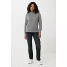Hanorac cu gluga, casual, Unisex, iqoniq, 2410E18376, Bumbac, Gri light anthracite, S